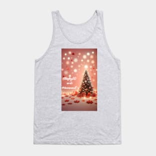 Starlight Merriment: Whimsical Christmas Tree Tee Tank Top